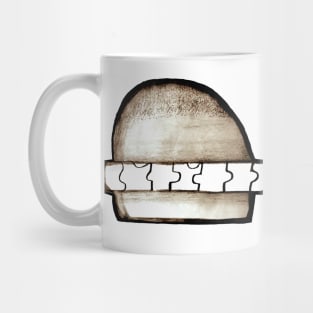 Puzzle on a Bun Mug